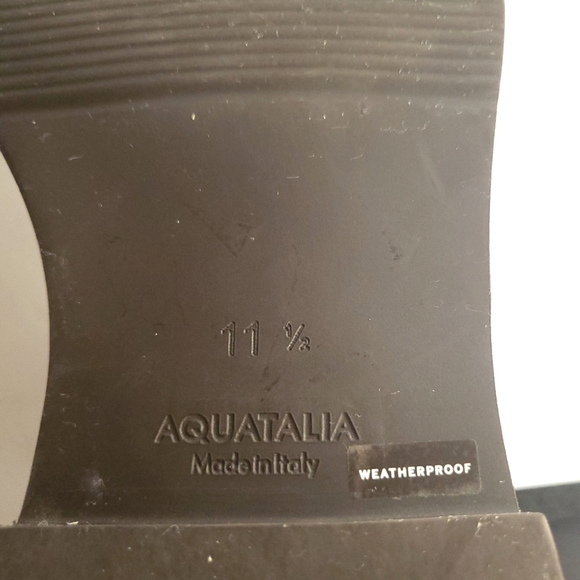 Aquatalia Brown Suede Shoes Size 11.5 - Picture 4 of 6